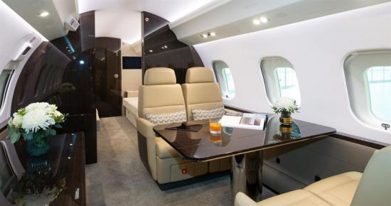 HB-JLC Global 6000 — Central Jets